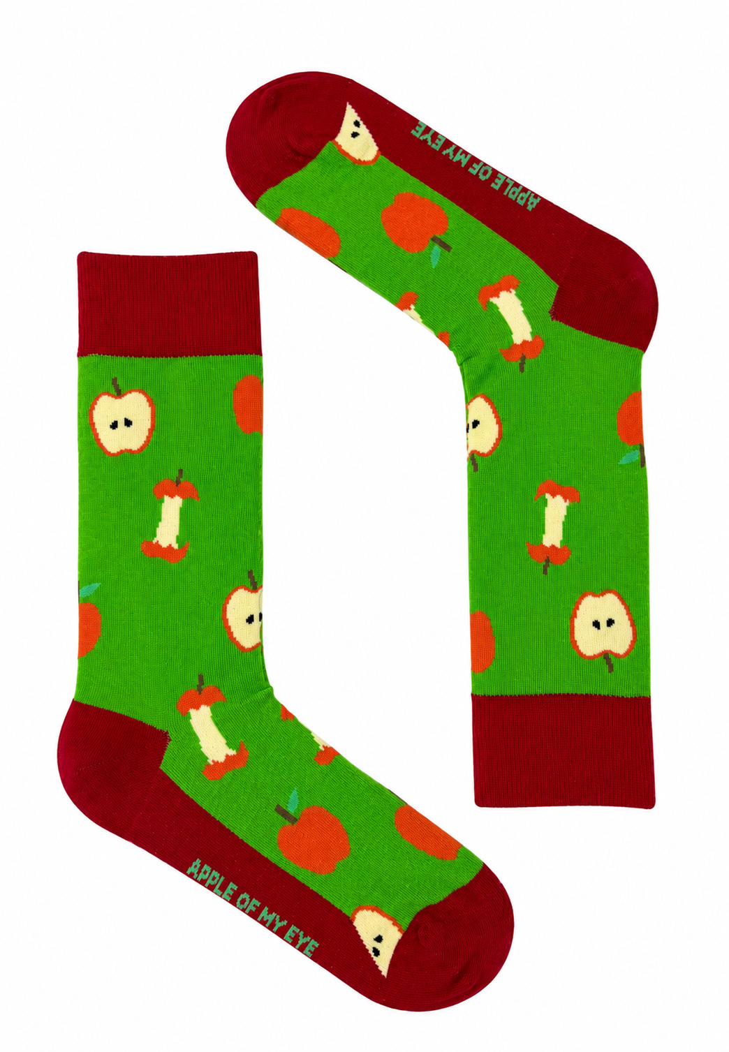Rad Russel Apple Core Socks