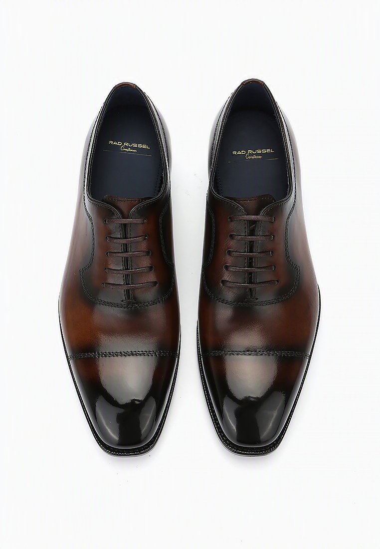 TOBACCO CAP-TOE OXFORD- IVAN (PRE-ORDER)
