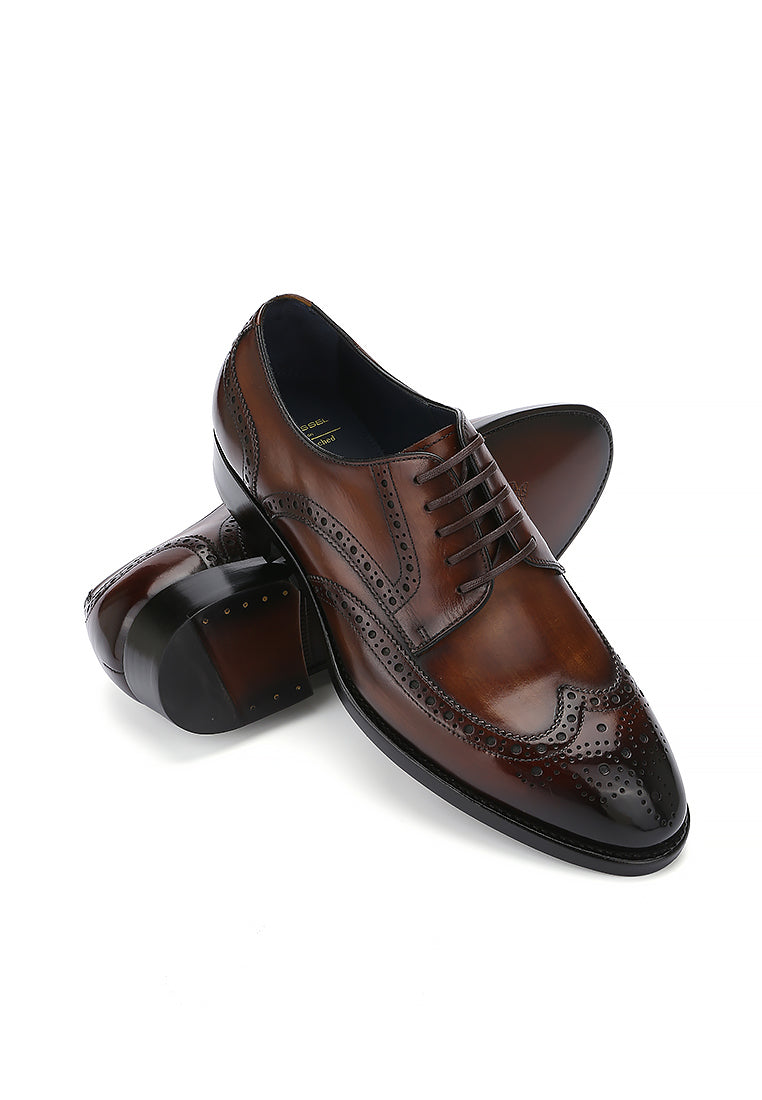TOBACCO WINGTIP BROGUE- COLIN (PRE-ORDER)