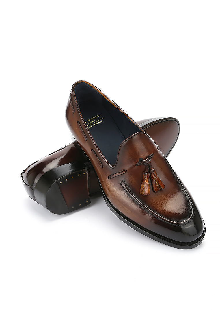 COGNAC TASSEL LOAFER- ACE (PRE-ORDER)