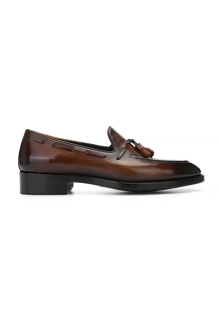 COGNAC TASSEL LOAFER- ACE (PRE-ORDER)