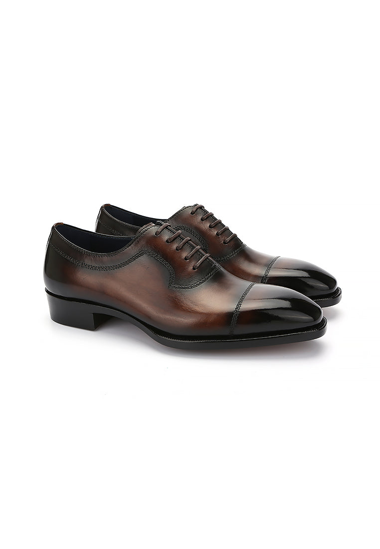 TOBACCO CAP-TOE OXFORD- IVAN (PRE-ORDER)