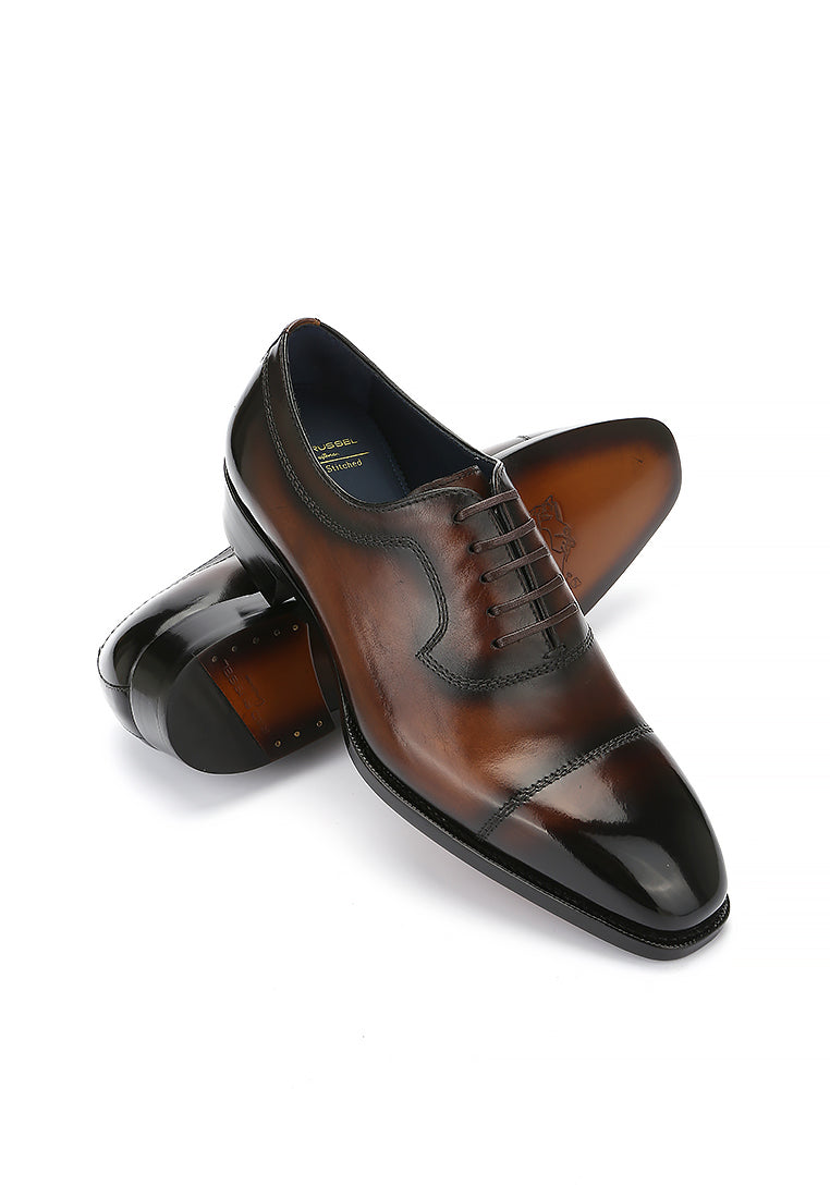 TOBACCO CAP-TOE OXFORD- IVAN (PRE-ORDER)