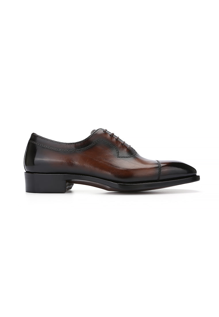 TOBACCO CAP-TOE OXFORD- IVAN (PRE-ORDER)