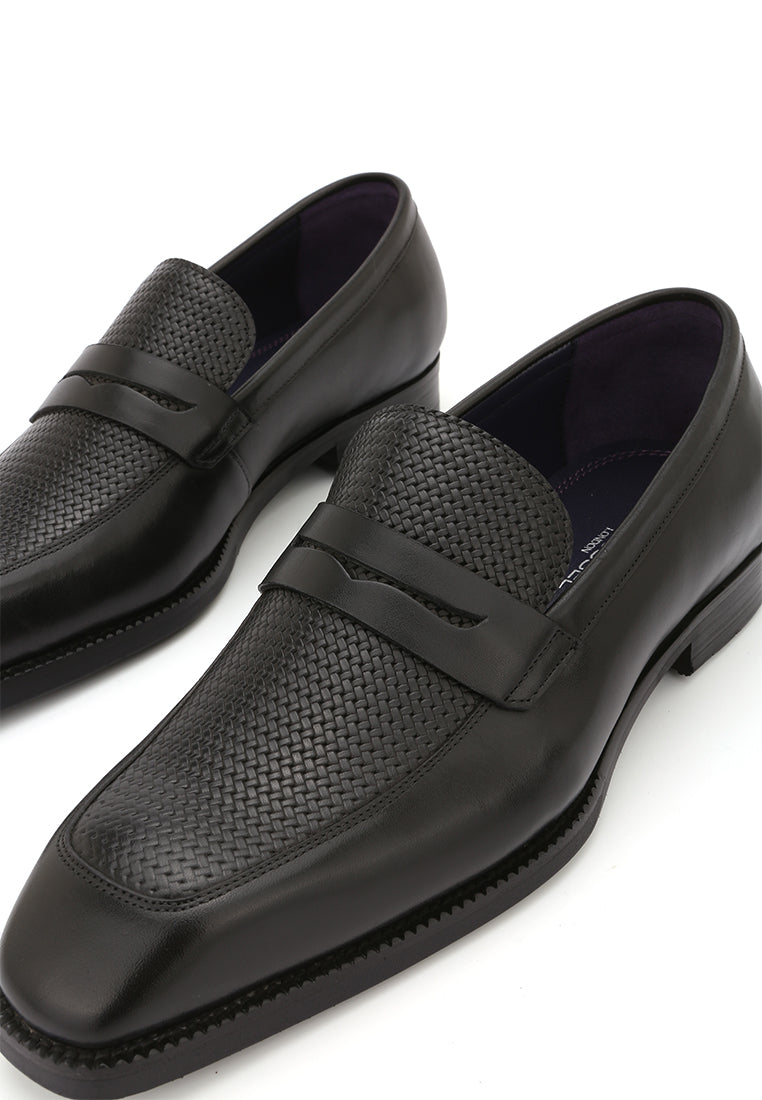 Rad Russel Midnight Weave Penny Loafers (Pre-Order Item)