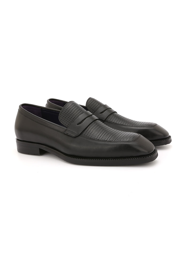 Rad Russel Midnight Weave Penny Loafers (Pre-Order Item)