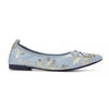 Floral Pointed Flats