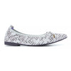Ivory Lace Pointed Flats