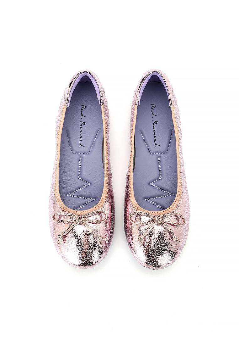 Shimmer Ballerina Flats