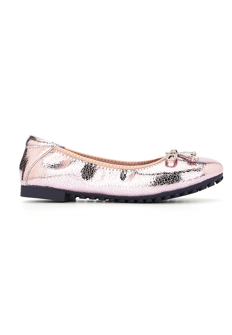 Shimmer Ballerina Flats