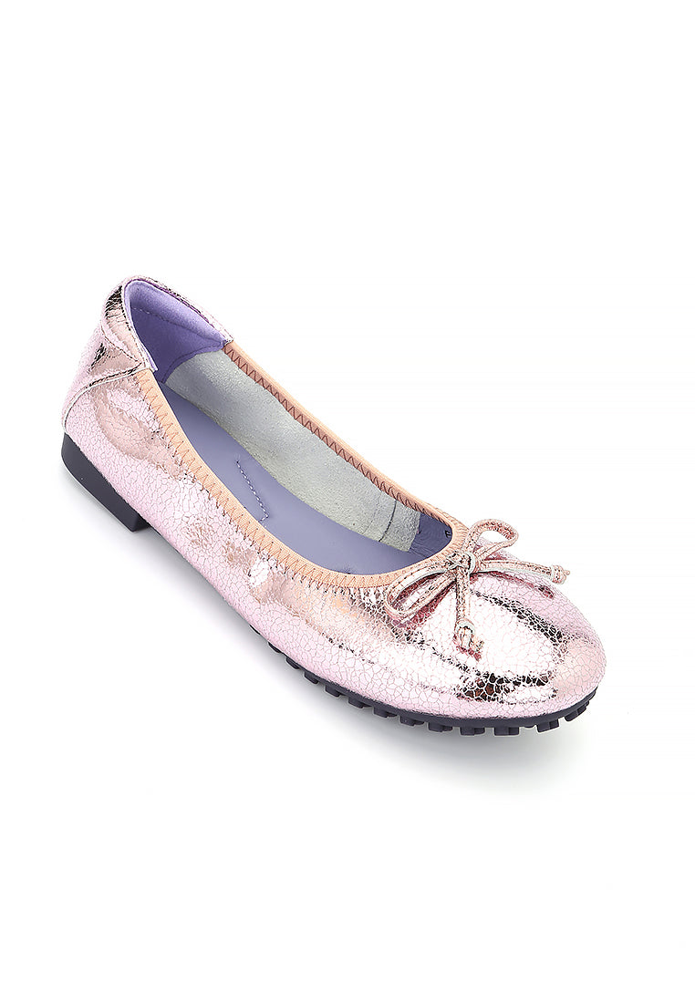 Shimmer Ballerina Flats