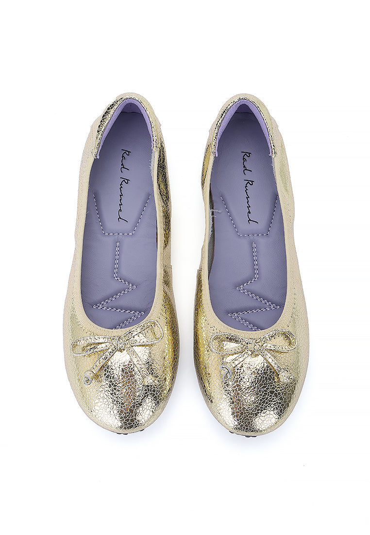 Shimmer Ballerina Flats