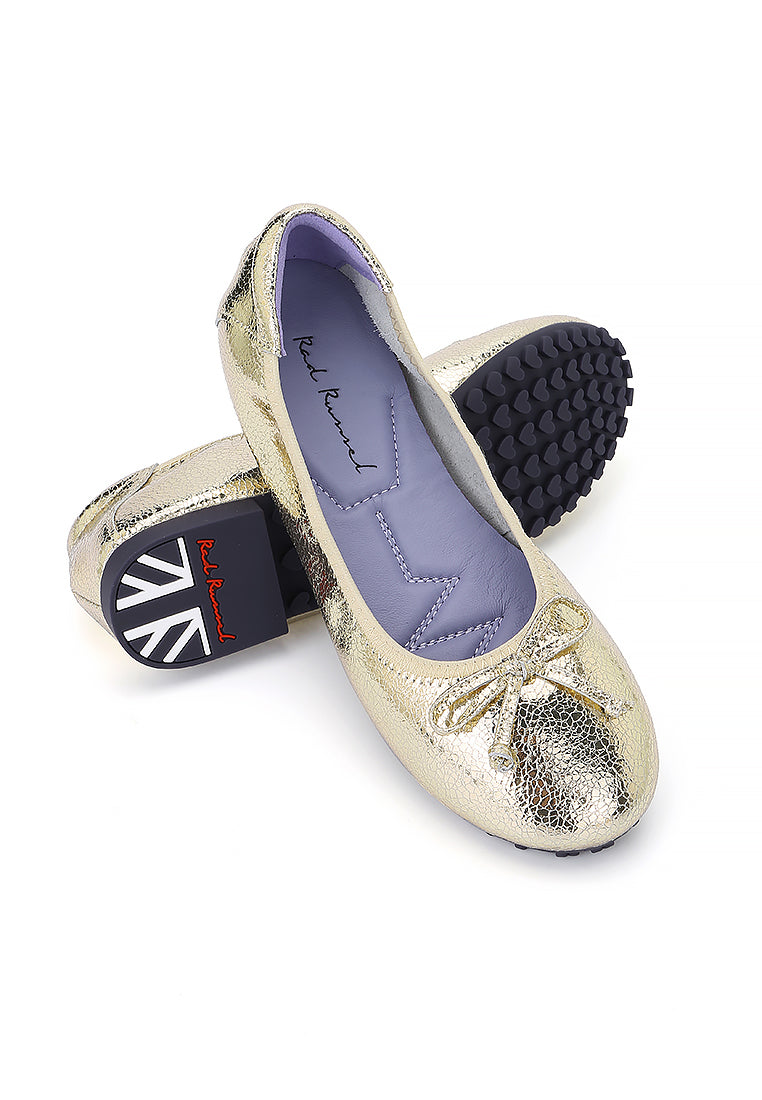 Shimmer Ballerina Flats