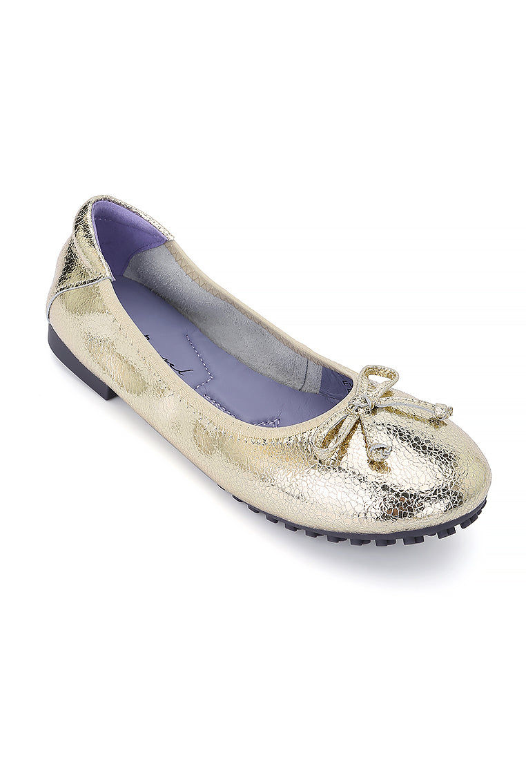 Shimmer Ballerina Flats