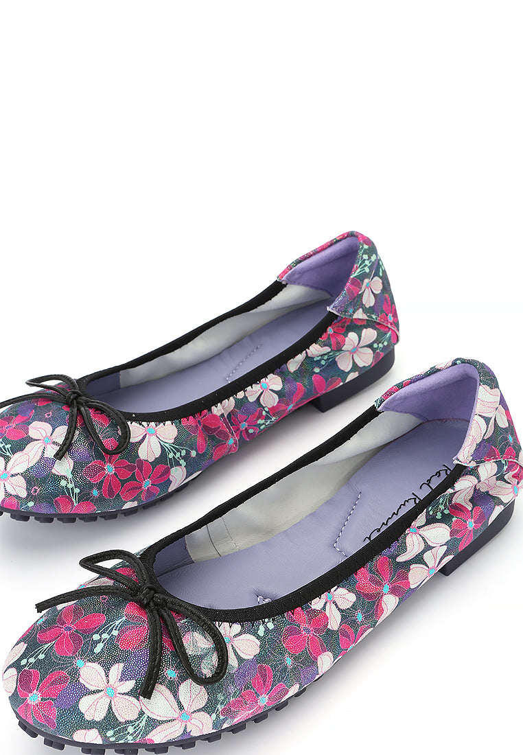 Playful Bloom Ballerina Flats