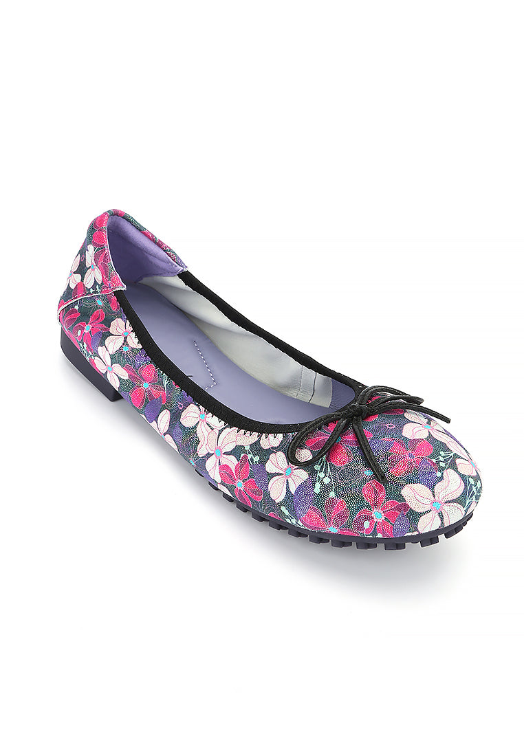 Playful Bloom Ballerina Flats