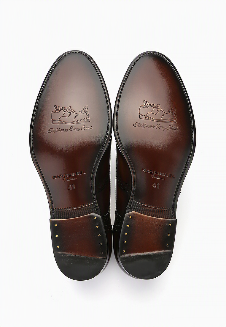 TOBACCO WINGTIP BROGUE- COLIN (PRE-ORDER)