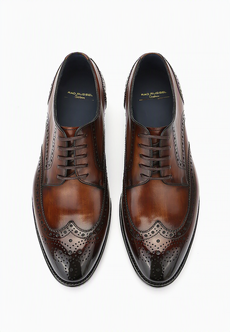 TOBACCO WINGTIP BROGUE- COLIN (PRE-ORDER)