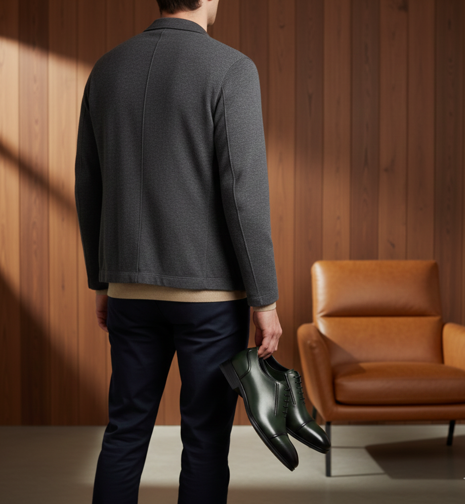 Seamless Transition Lace-up Oxford