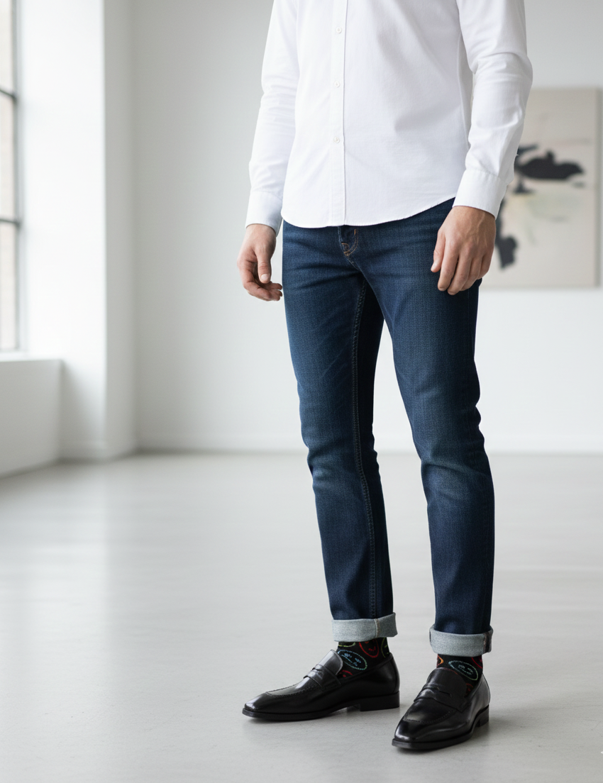Rad Russel Uptown Ease Leather Penny Loafers