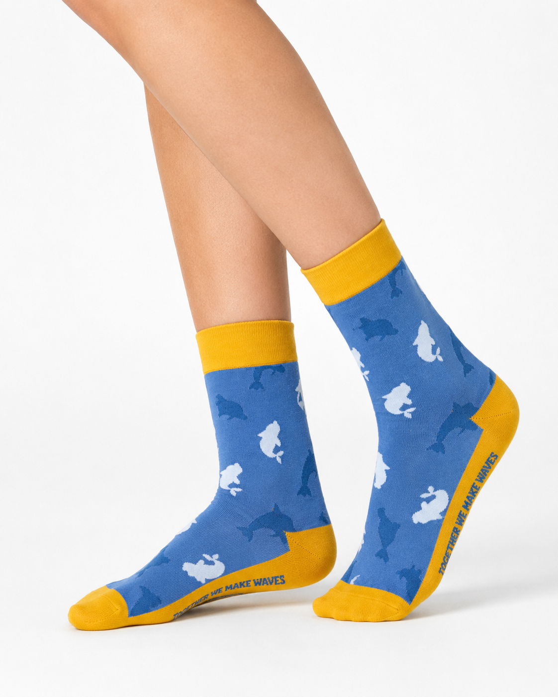 Rad Russel Together We Make Waves Socks