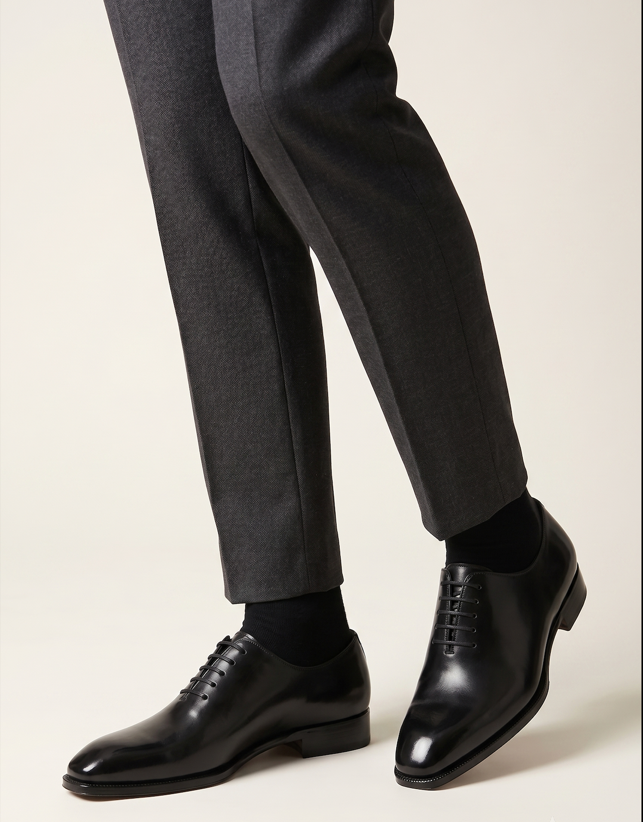 ESPRESSO WHOLE CUT OXFORD-HUGH(PRE-ORDER)