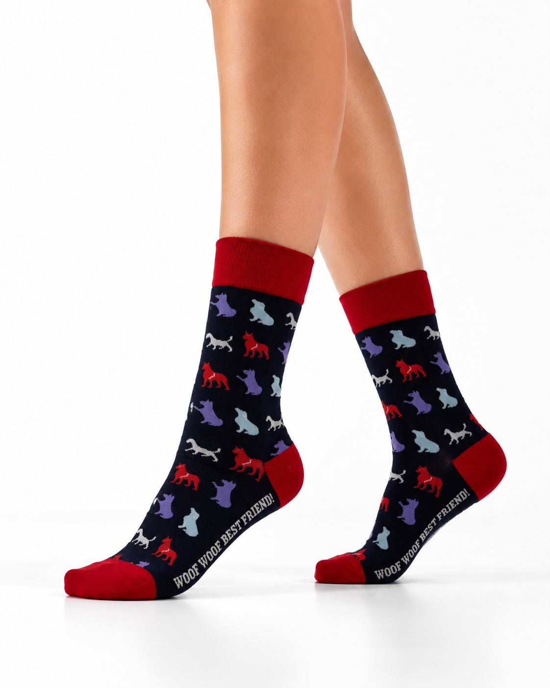 Rad Russel Playful dog Socks