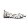 Floral Patterns Pointed Flats
