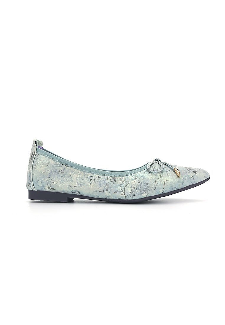 Floral Patterns Pointed Flats