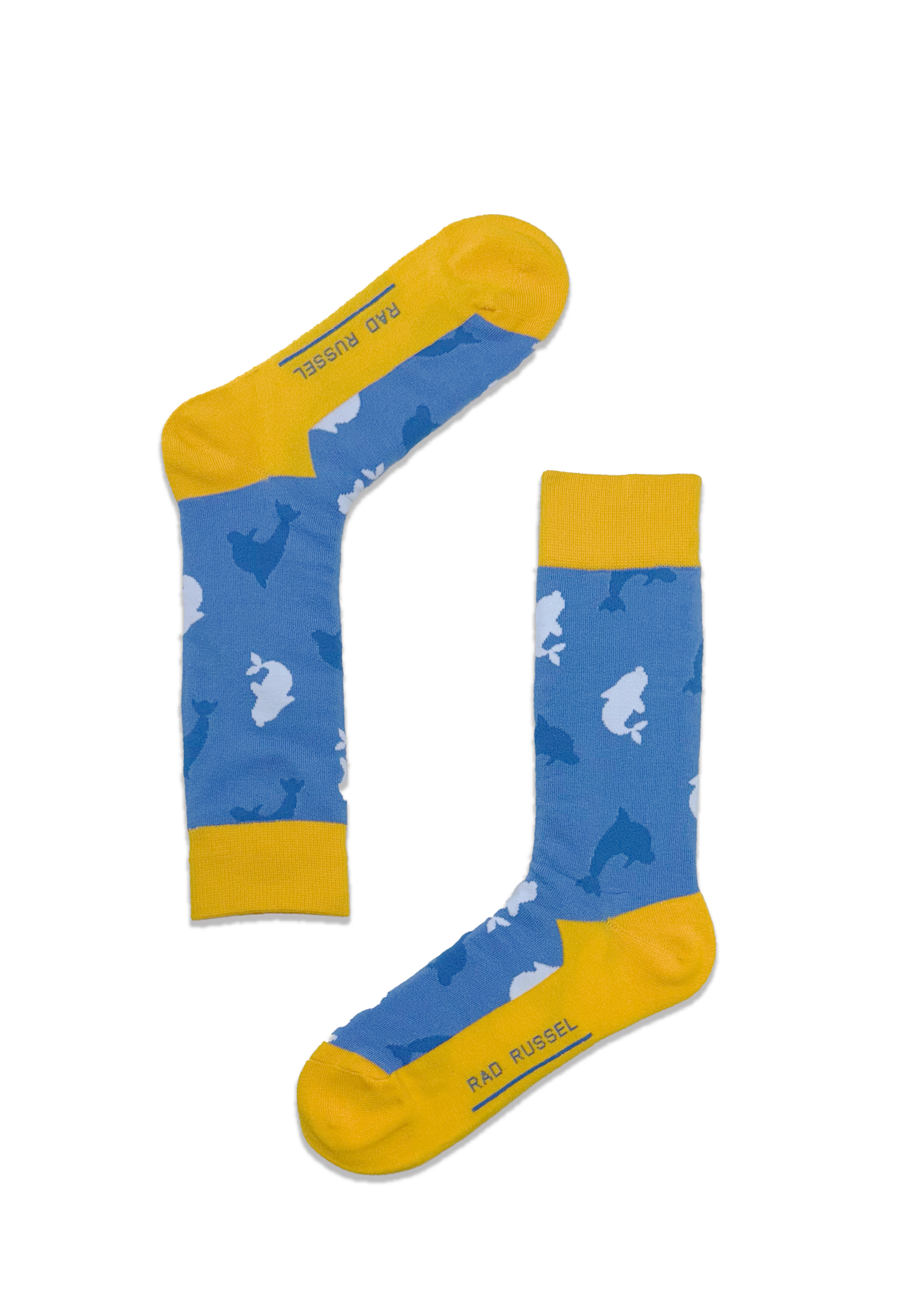 Rad Russel Together We Make Waves Socks